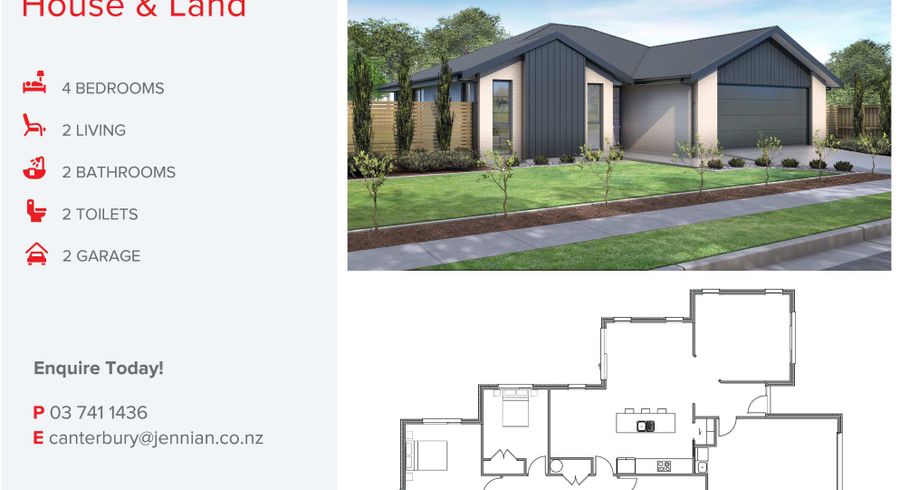  at Lot 23 - Geoff Geering Drive, Netherby, Ashburton, Canterbury