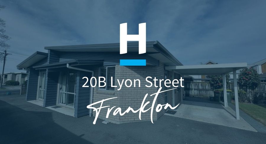  at 20B Lyon Street, Frankton, Hamilton, Waikato