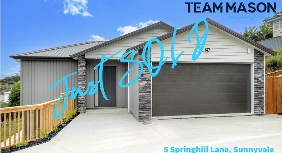  at 5 Springhill Lane, Sunnyvale, Waitakere City, Auckland