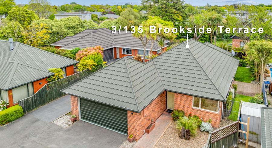  at 3/135 Brookside Terrace, Bryndwr, Christchurch