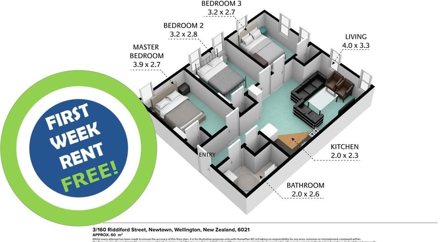  at 3/160 Riddiford Street, Newtown, Wellington, Wellington