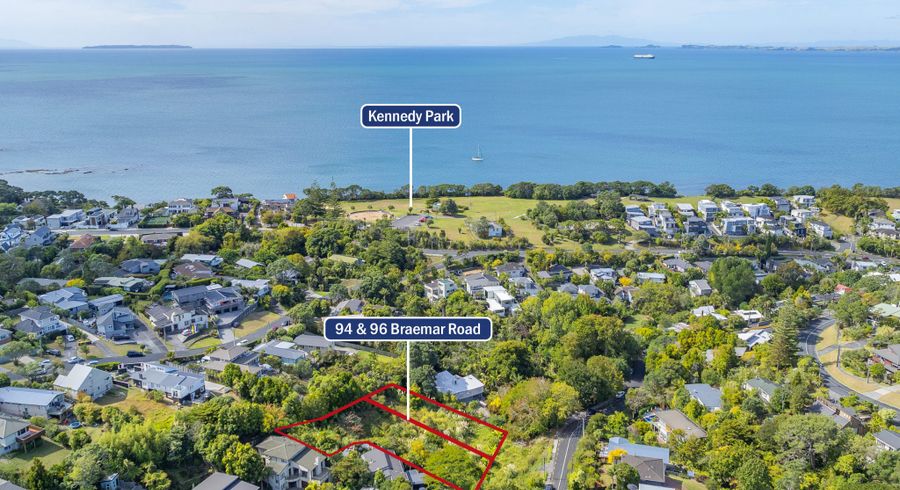  at 94 & 96 Braemar Road, Castor Bay, North Shore City, Auckland