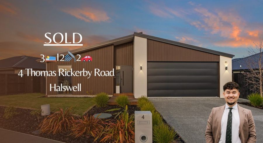  at 4 Thomas Rickerby Road, Halswell, Christchurch
