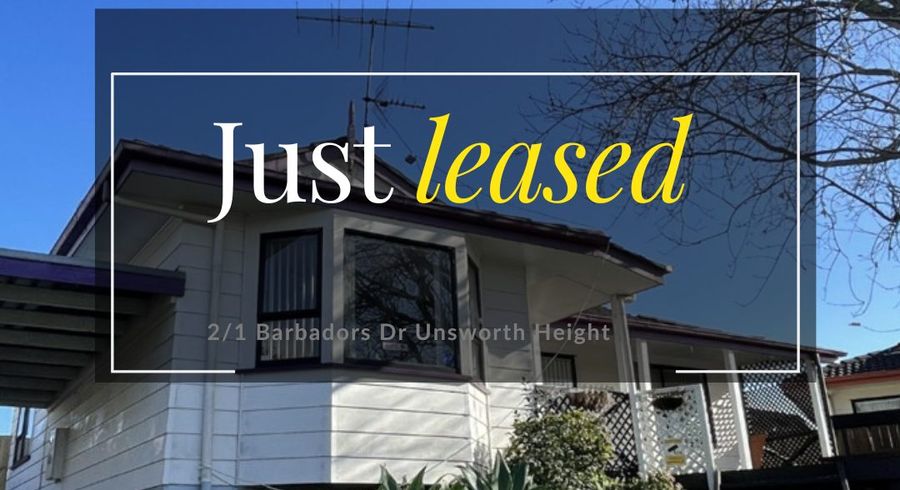  at 2/1 Barbados Dr, Unsworth Heights, North Shore City, Auckland