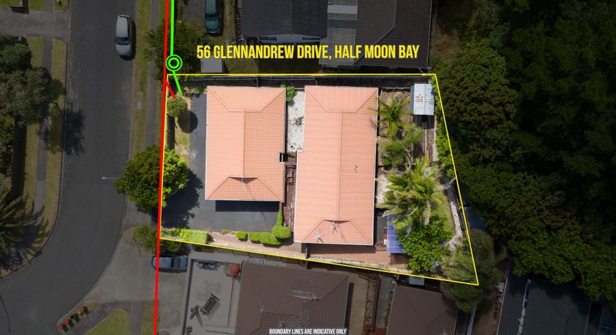  at 56 & 56A Glennandrew Drive, Half Moon Bay, Manukau City, Auckland