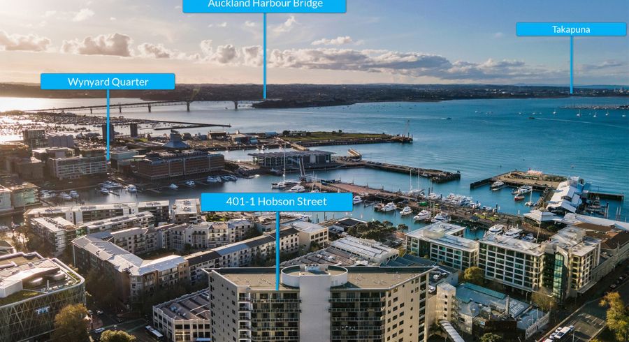  at 401/1 Hobson Street, City Centre, Auckland City, Auckland