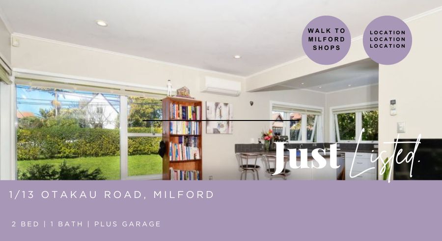  at 1/13 Otakau Road, Milford, North Shore City, Auckland