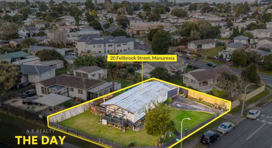  at 20 Fellbrook Street, Manurewa, Manukau City, Auckland