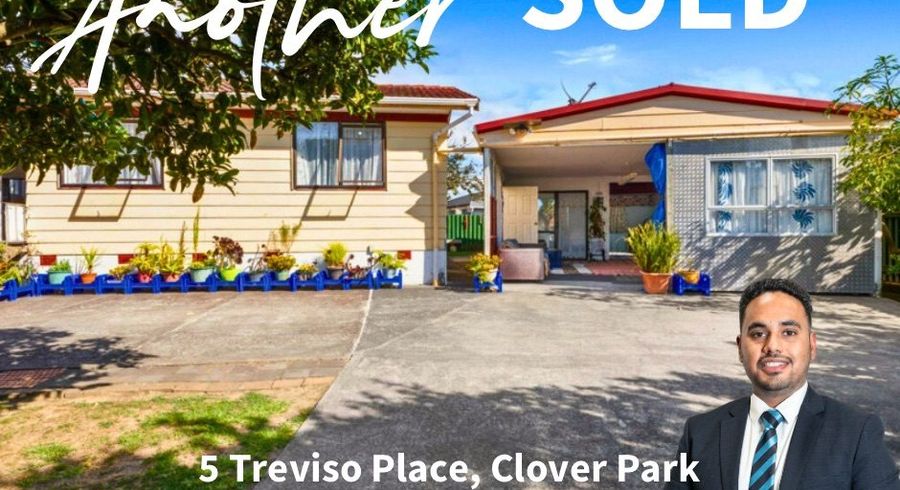  at 5 Treviso Place, Clover Park, Manukau City, Auckland