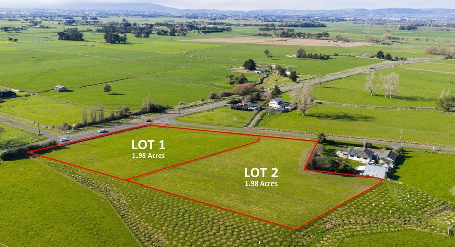  at Lot 1 and 2 66 Oroua Road, Kairanga, Palmerston North, Manawatu / Whanganui
