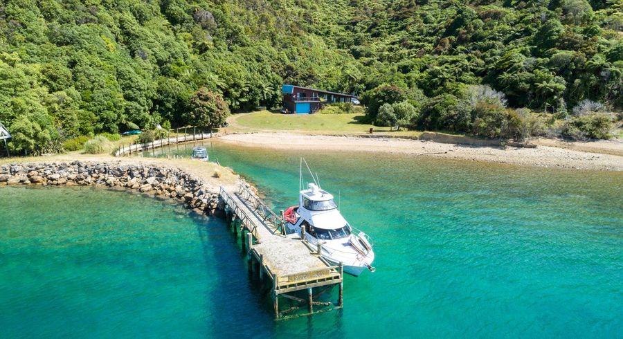 at Woodlands Bay, Pipitea Bay, Pelorus Sound, Marlborough Sounds, Marlborough, Marlborough