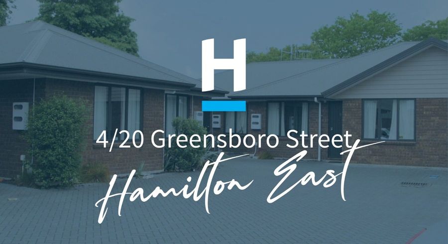  at 4/20 Greensboro Street, Hamilton East, Hamilton, Waikato