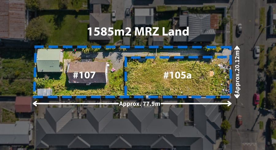  at 105a & 107 Bordesley Street, Phillipstown, Christchurch City, Canterbury