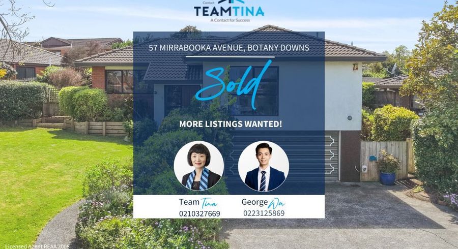  at 57 Mirrabooka Avenue, Botany Downs, Auckland