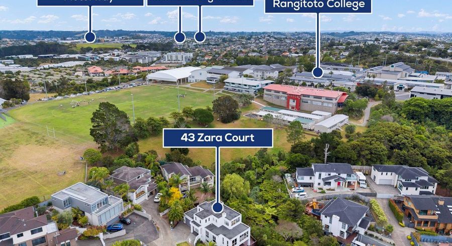  at 43 Zara Court, Mairangi Bay, North Shore City, Auckland