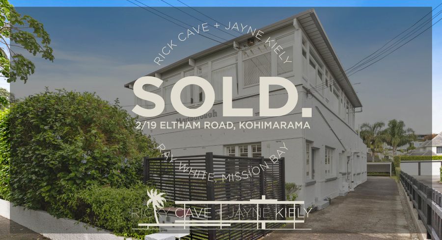  at 2/19 Eltham Road, Kohimarama, Auckland