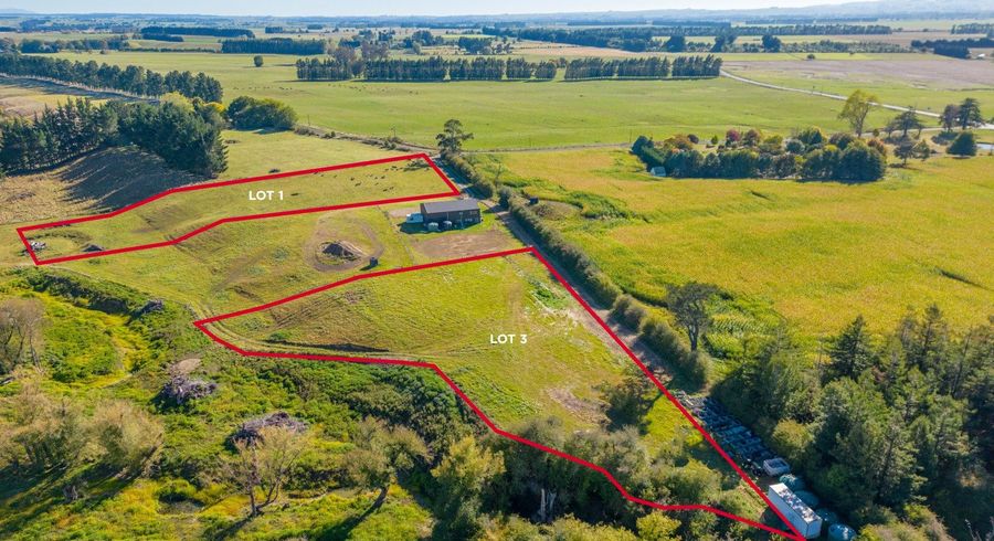  at Lot 1 and 3, 39 Ngaruru Road, Ongaonga, Central Hawke's Bay, Hawke's Bay