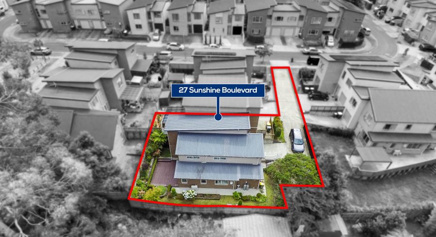  at 27 Sunshine Boulevard, Sunnyvale, Waitakere City, Auckland
