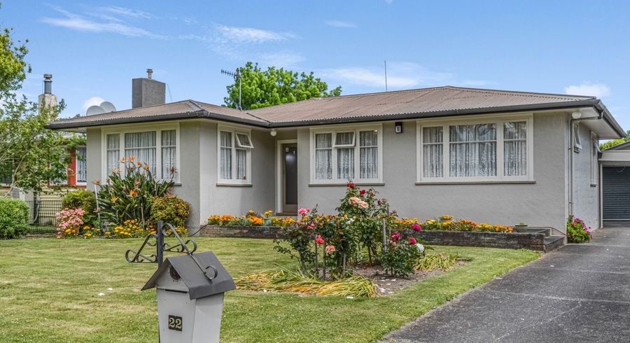  at 22 Snowdon Avenue, Terrace End, Palmerston North, Manawatu / Whanganui