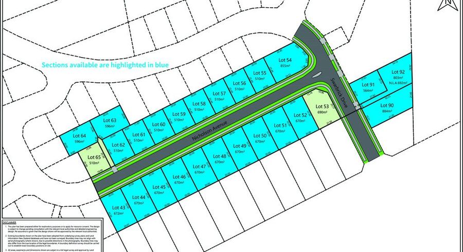  at 00 Oak Ridge Subdivision, Te Awamutu, Waipa, Waikato