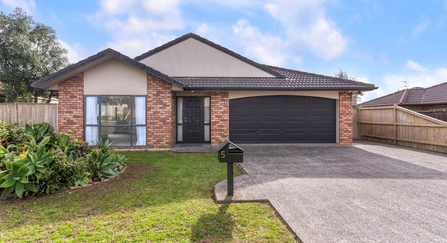  at 5 Walter Haddrell Crescent, East Tamaki, Manukau City, Auckland