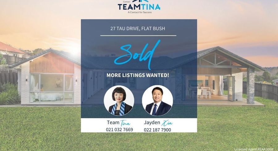 at 27 Tau Drive, Flat Bush, Auckland