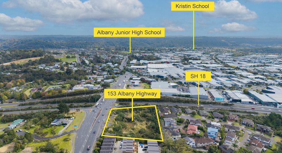  at 153 Albany Highway, Unsworth Heights, North Shore City, Auckland