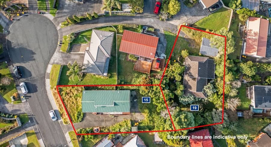  at 15 & 19 Grenadine Place, Unsworth Heights, North Shore City, Auckland