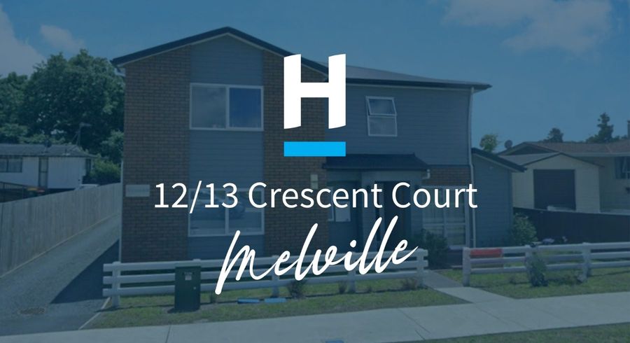  at 12/13 Crescent Court, Melville, Hamilton, Waikato
