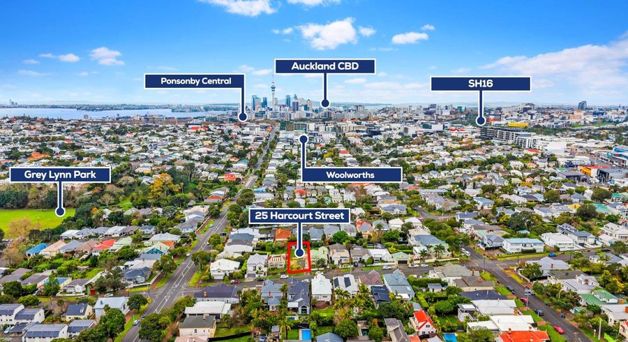  at 25 Harcourt Street, Grey Lynn, Auckland City, Auckland
