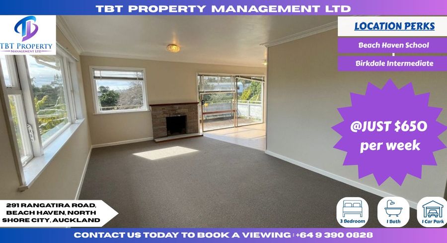  at 291 Rangatira Road, Beach Haven, North Shore City, Auckland