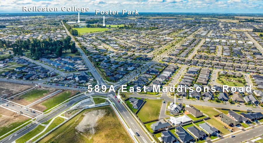  at 589A East Maddisons Road, Rolleston, Selwyn, Canterbury