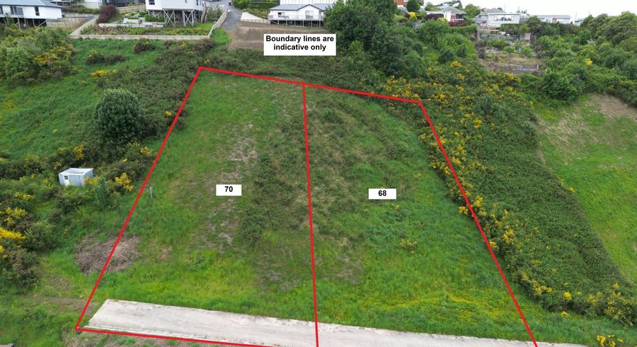  at 68 and 70 Frasers Road, Glenross, Dunedin, Otago