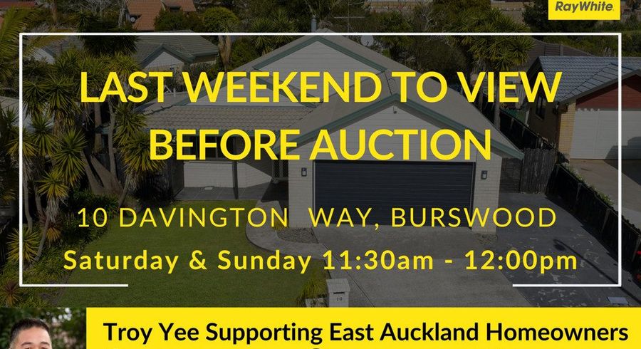  at 10 Davington Way, Burswood, Manukau City, Auckland