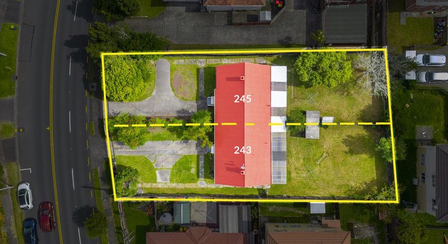  at 243 & 245 Great North Road, Henderson, Waitakere City, Auckland