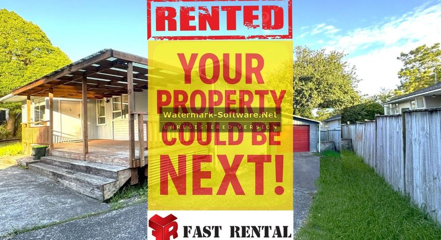  at Juniper Rd--RENTED OUT, Sunnynook, North Shore City, Auckland