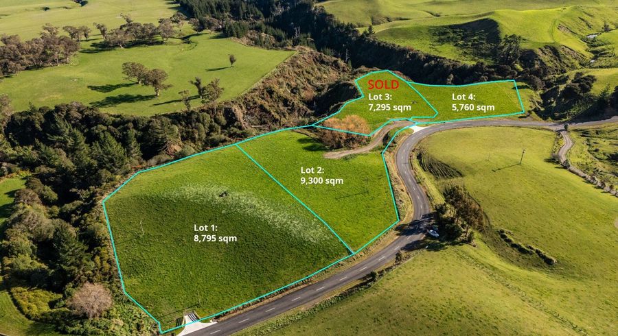  at Lots 1-4 Glengarry Road, Puketapu, Hastings, Hawke's Bay