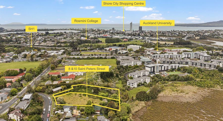  at 8 & 10 Saint Peters Street, Northcote, North Shore City, Auckland