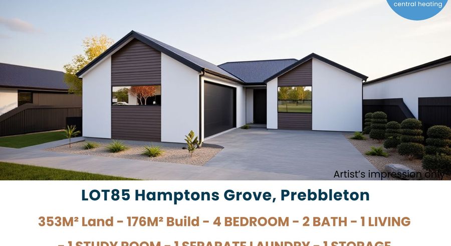  at LOT85/250 Hamptons Road, Prebbleton, Selwyn, Canterbury