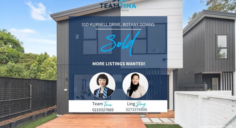  at 31D Kurnell Drive, Botany Downs, Manukau City, Auckland