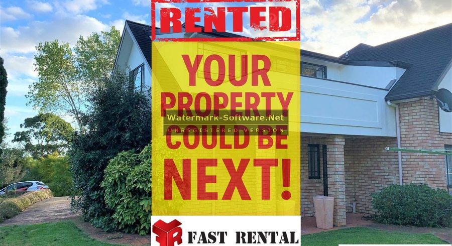  at Treetops Way--RENTED OUT, Bayview, North Shore City, Auckland