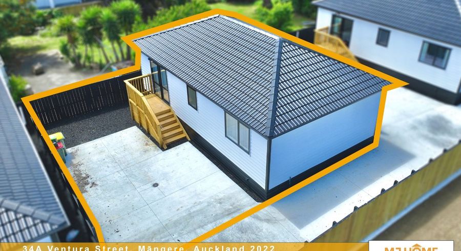  at 34A Ventura Street, Mangere, Manukau City, Auckland