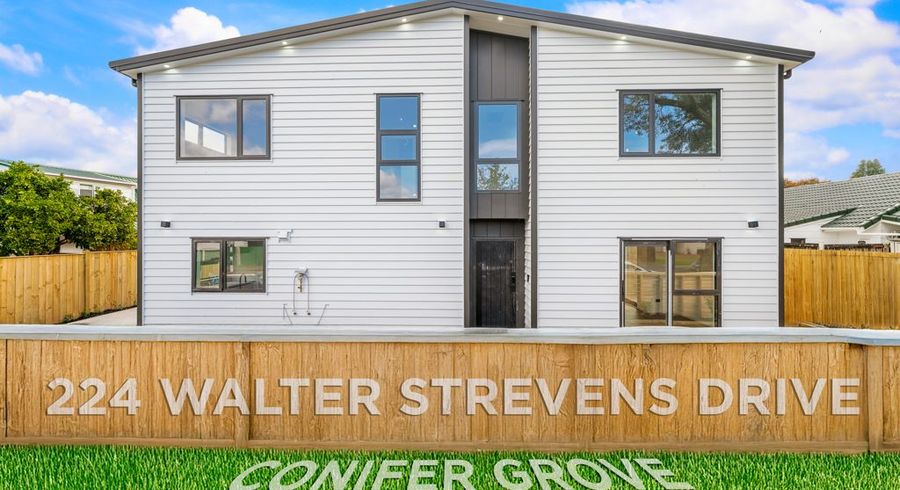  at Lot 1/224 Walter Strevens Drive, Conifer Grove, Papakura, Auckland