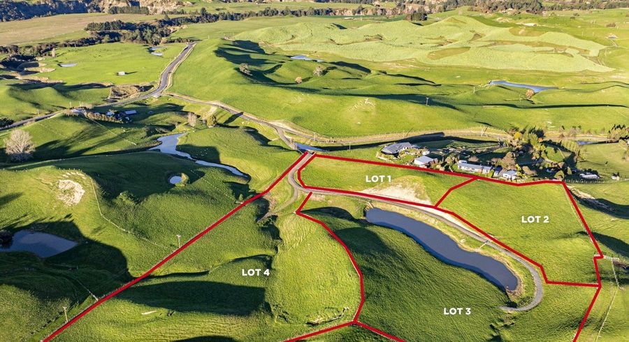  at Lots 1 - 4, 2333 Puketitiri Road, Rissington, Hastings, Hawke's Bay