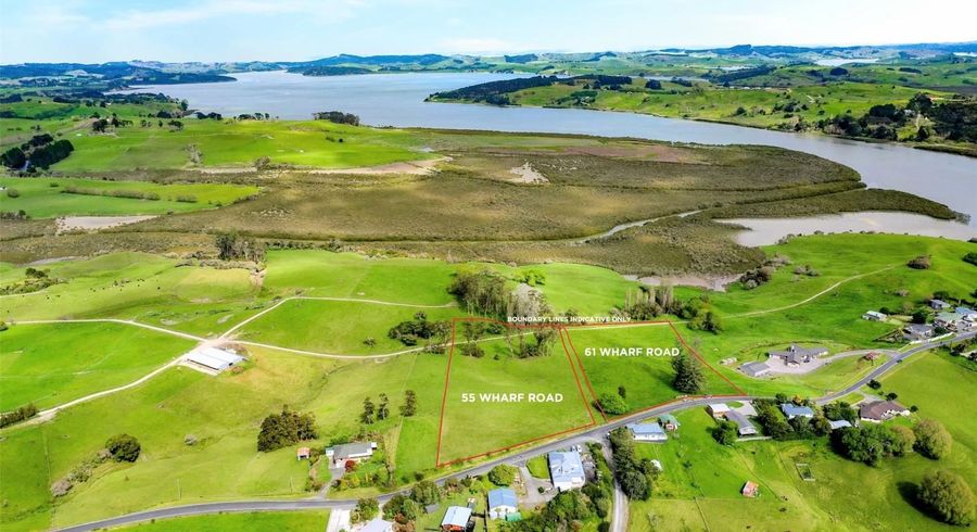  at 61 & 55 Wharf Road, Wellsford, Rodney, Auckland