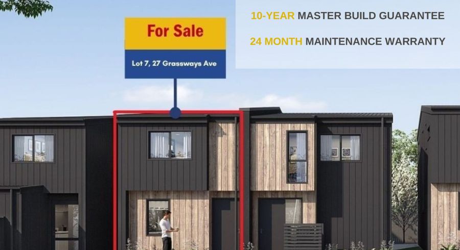  at Lot 7, 27 Grassways Avenue, Pakuranga, Manukau City, Auckland