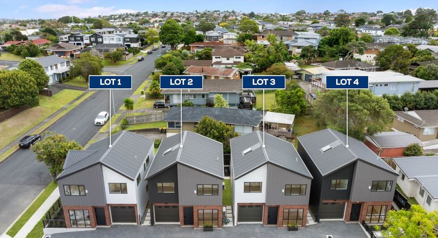  at Lots 1-4/32 Kurnell Drive, Botany Downs, Manukau City, Auckland