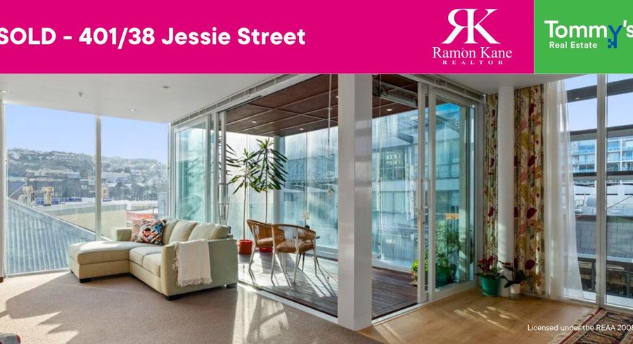  at 401/38 Jessie Street, Te Aro, Wellington, Wellington