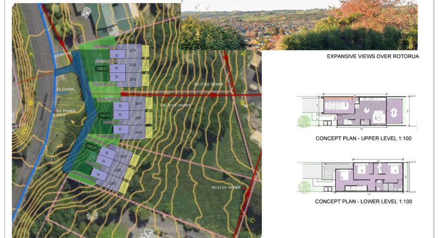  at 23, 25, 27 Mountain Road, Western Heights, Rotorua, Bay Of Plenty