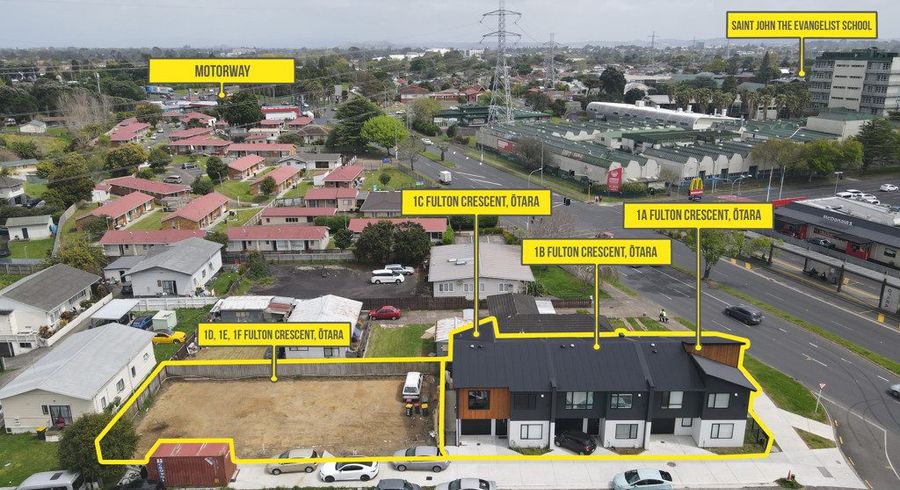  at 1D, 1E, 1F Fulton Crescent, Otara, Manukau City, Auckland